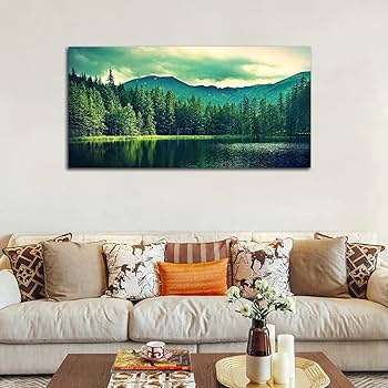 こもれび＊大きめキャンバス12号　絵画　原画　自然　森　新緑　インテリア こもれび＊大きめ12号キャンバス 絵画 原画 自然 森 新緑